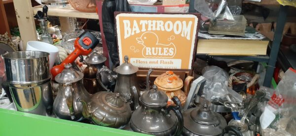 antique booth silver bathroom rules