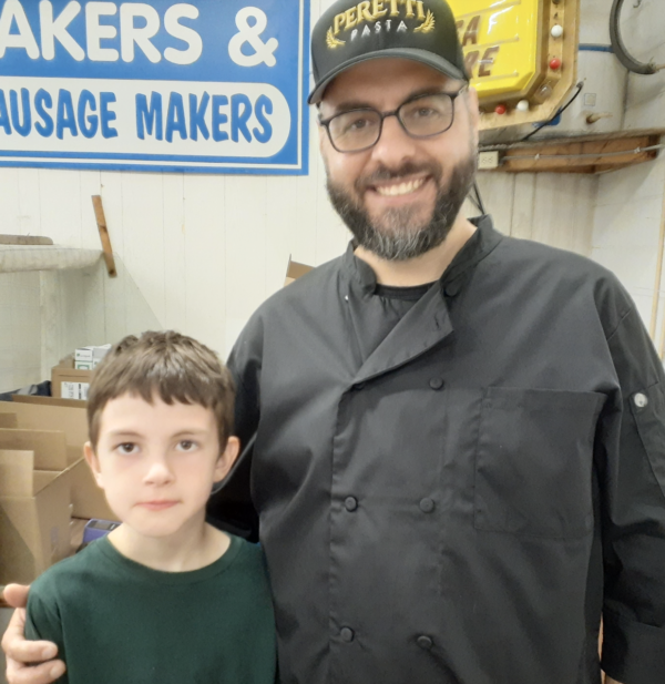 alex with son