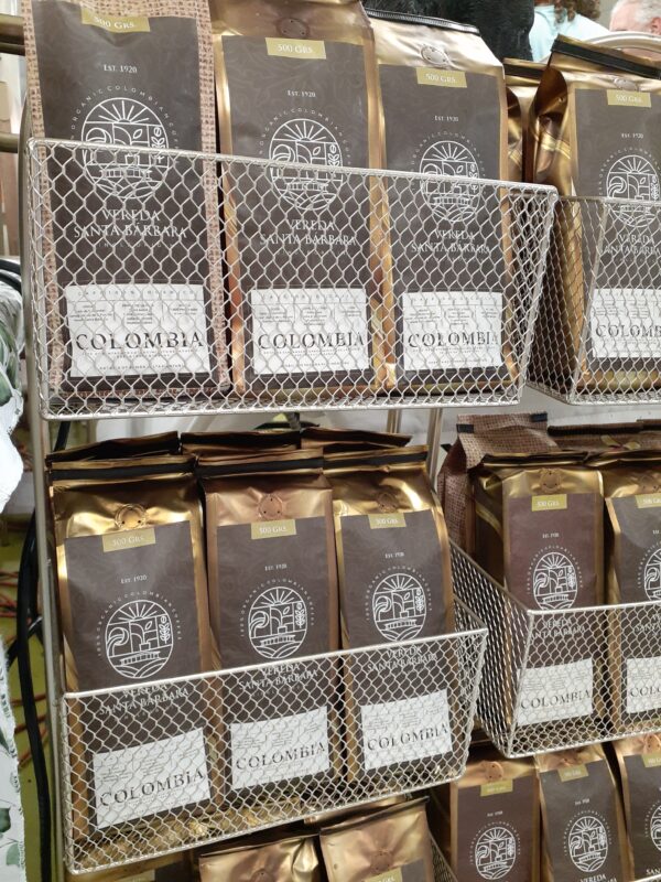 packages of coffee