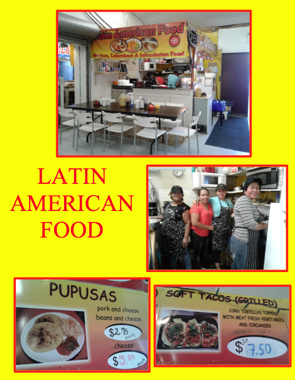 LATIN AMERICAN FOOD COMPOSITE PHOTO
