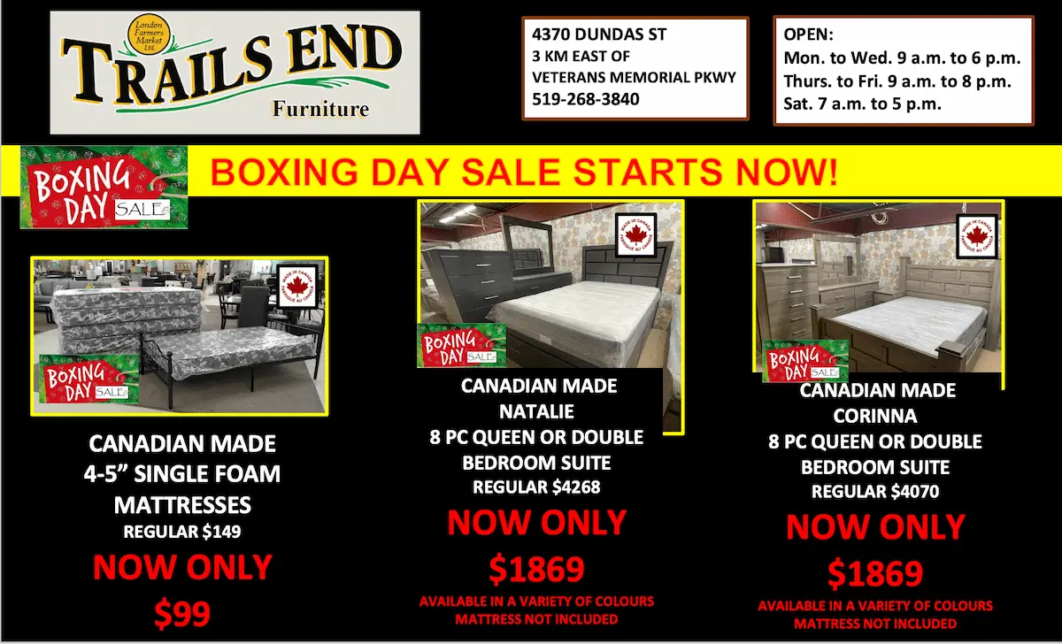 boxing day sale matts and mds new gill
