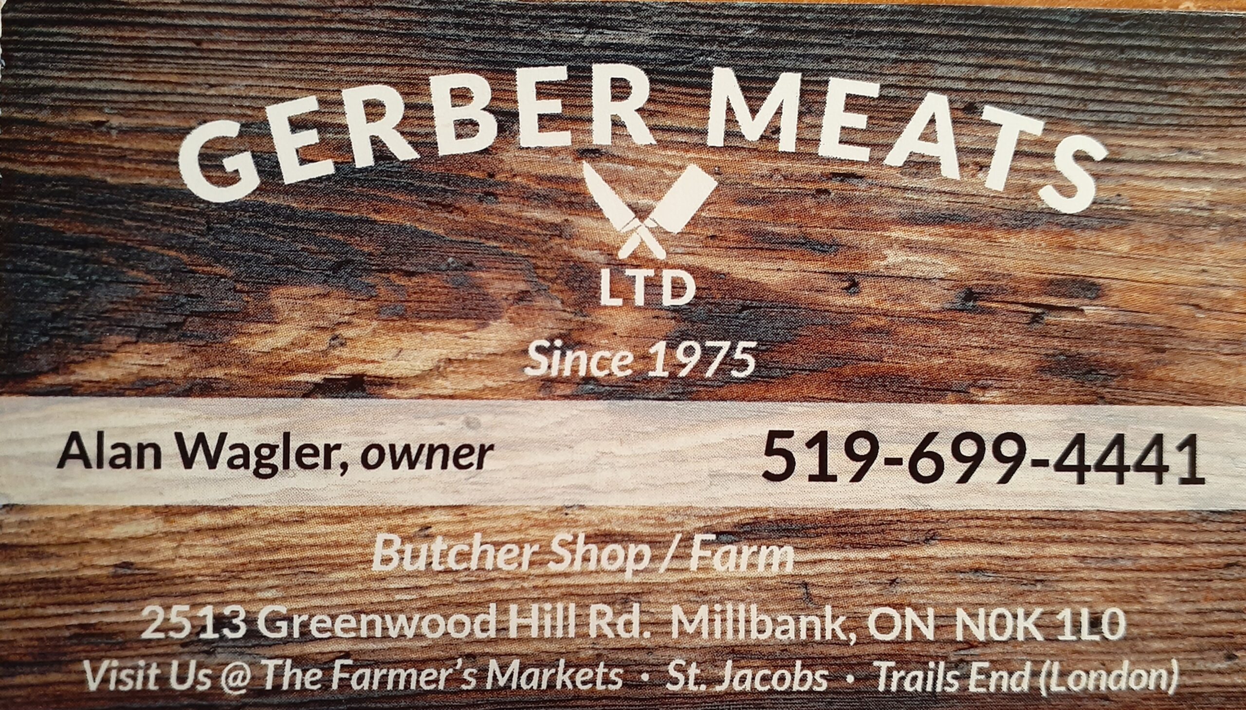 business card gerber