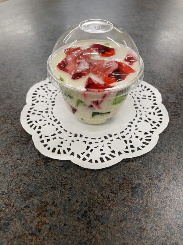 strudel house strawberry dessert