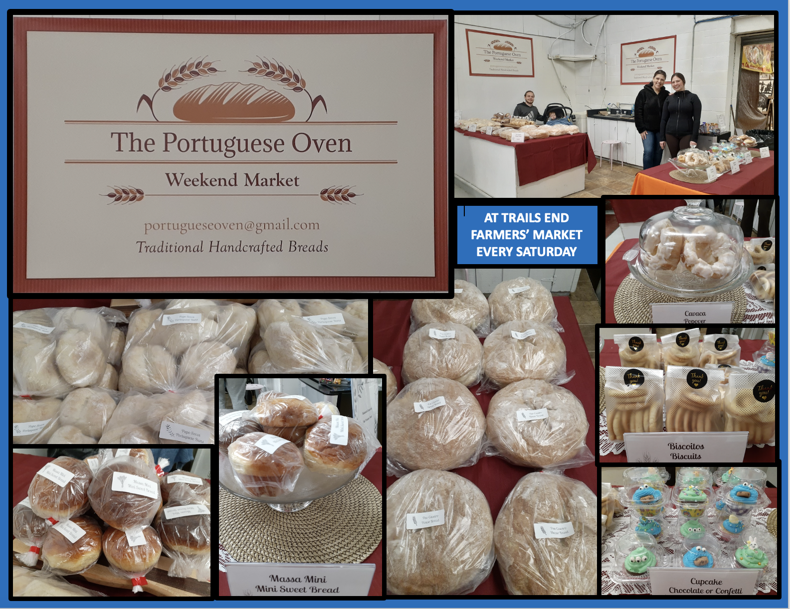 the portuguese oven weekend market composite