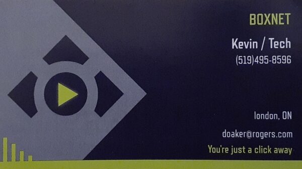 business card