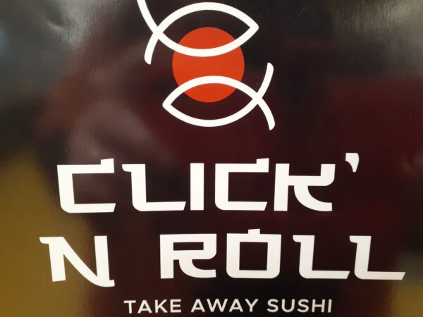 click n roll sign