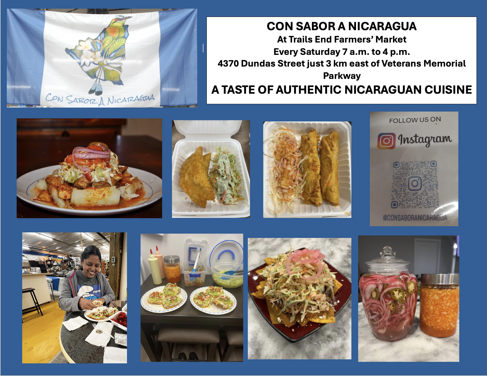 con sabor a nicaragua