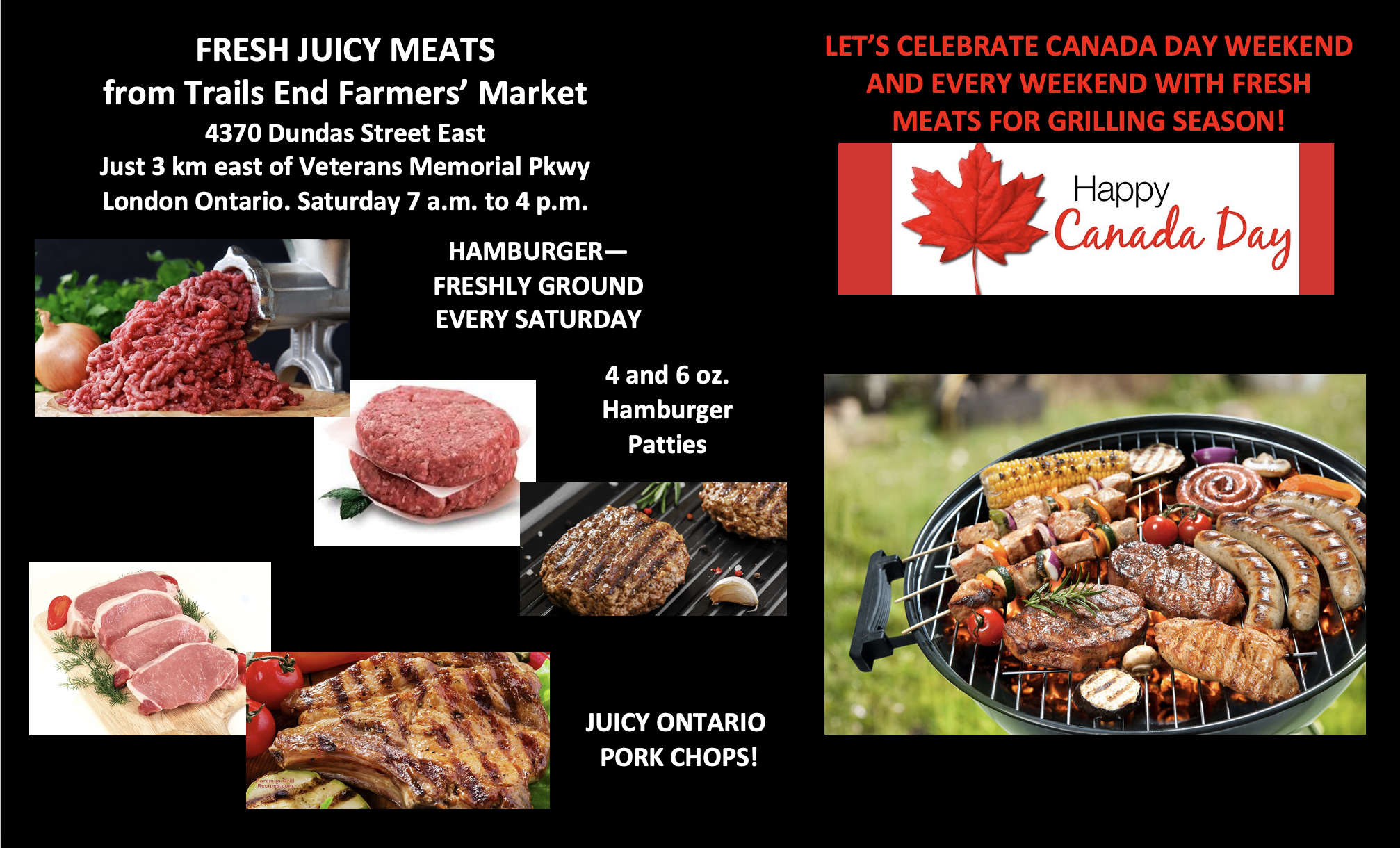 meat ad for canada day weekend