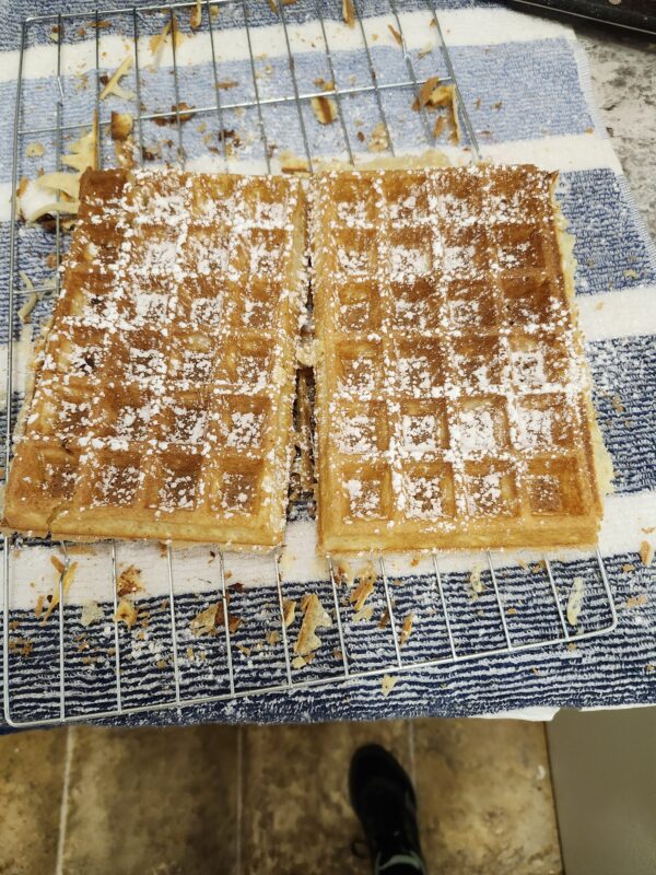 taste of belgium waffles white sugar