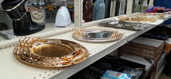 finest store sliver platters