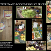 lowered and locked produce