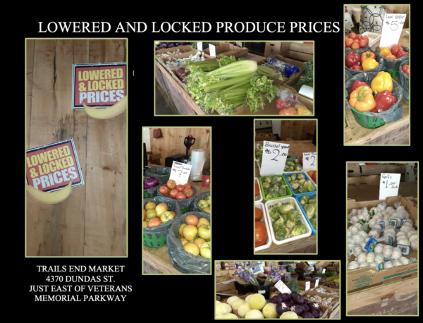lowered and locked produce