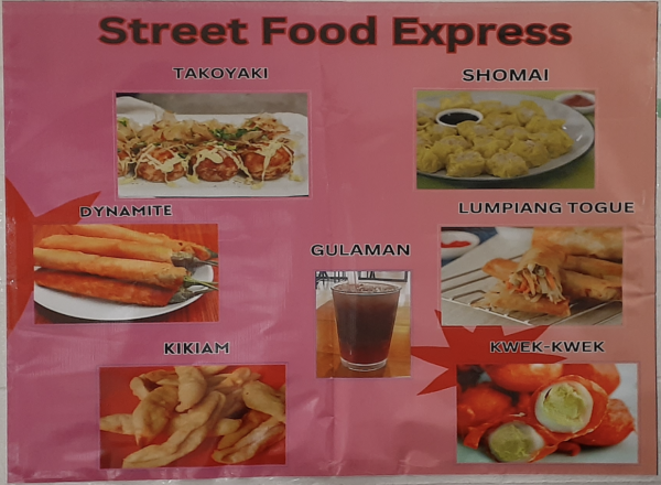 STREET FOOD EXPRESS MENU IMAGE