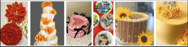 cake decorating samples of faith's work