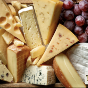 cheese with trails end logo