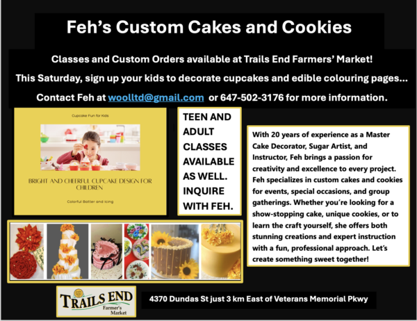 feh's custom cakes and cookies classes