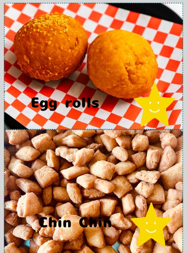 taste of nigeria egg rolls and chin chin