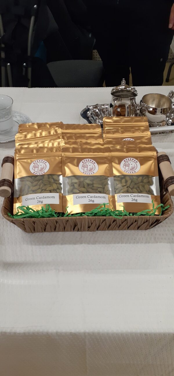 STEEPED AND SPICED SPICES ON TRAY