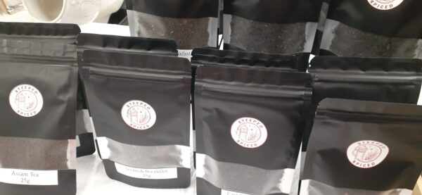 STEEPED AND SPICED TEA PACKAGES