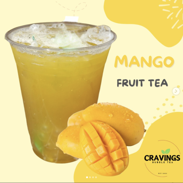 CRAVINGS BUBBLE TEA MANGO