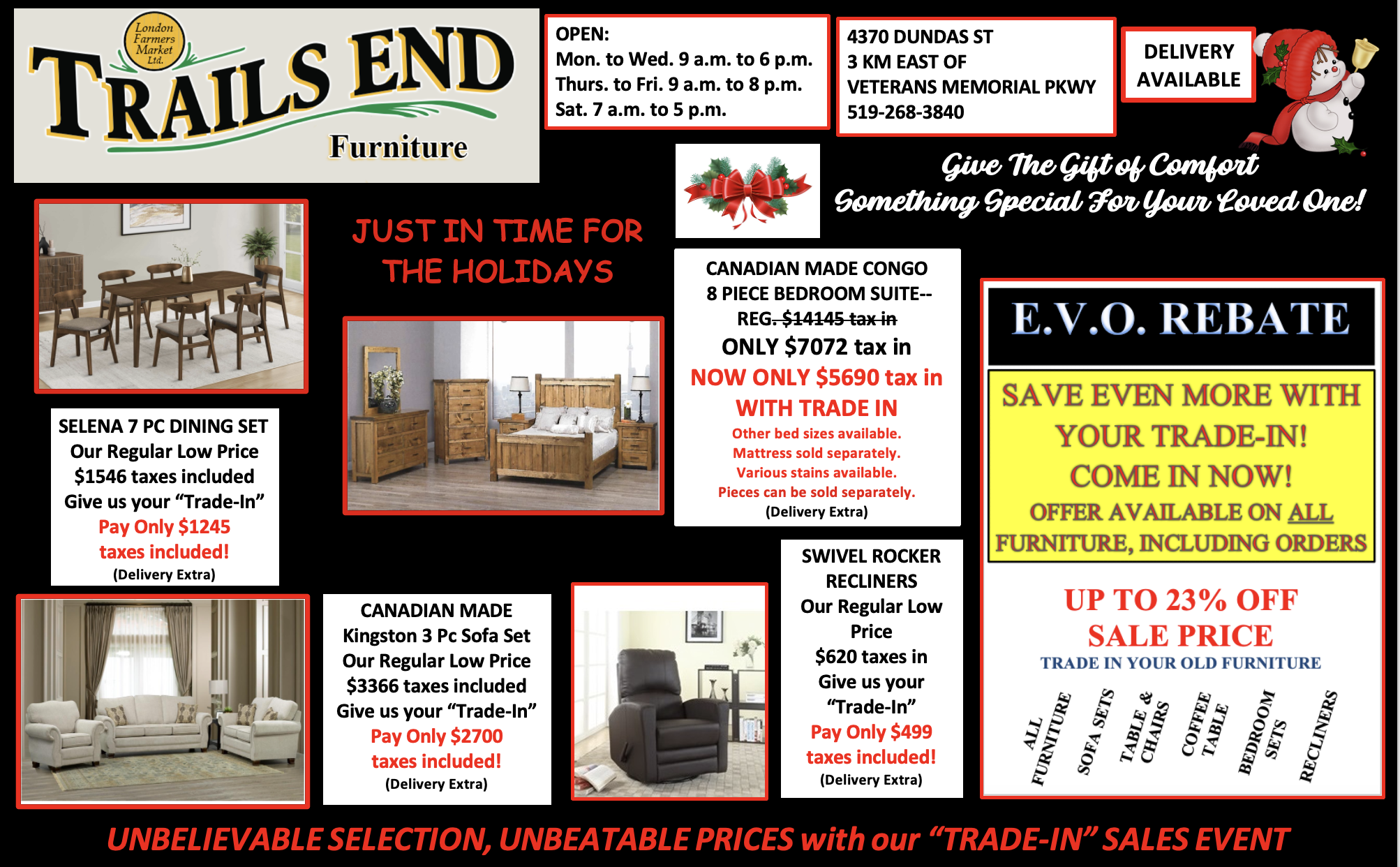 furniture december 2025 ad