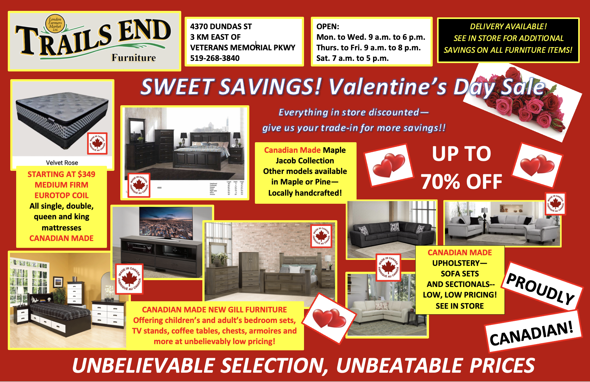furniture ad valentines day 2026